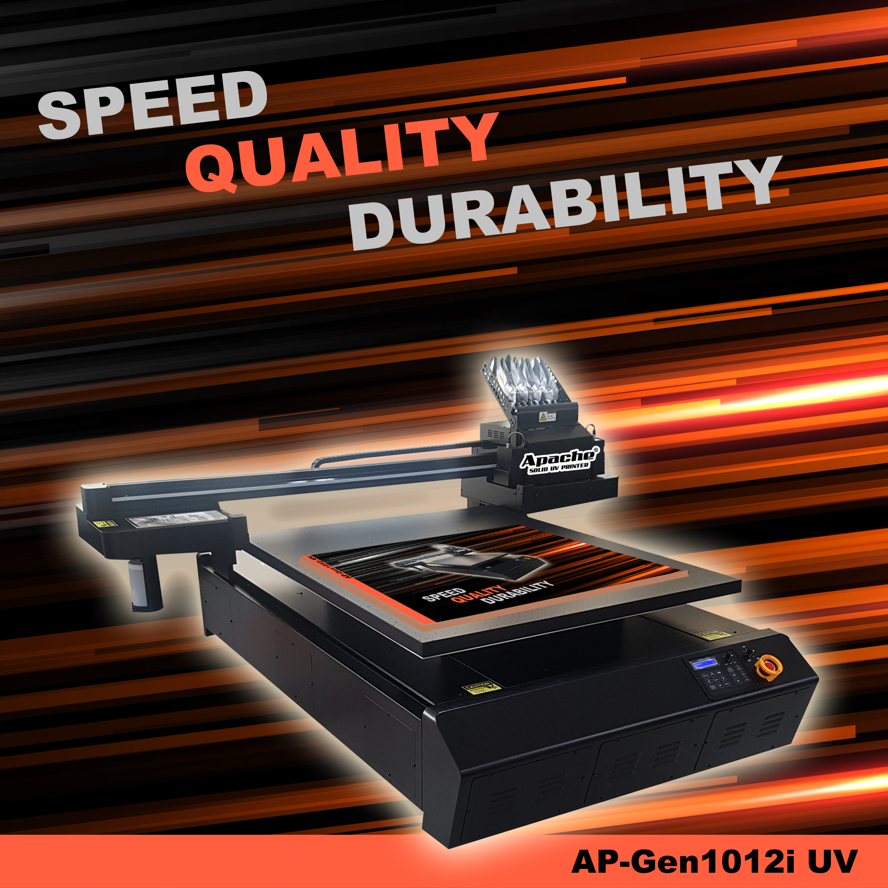 AP-Gen1012i-uv Flatbed Printer